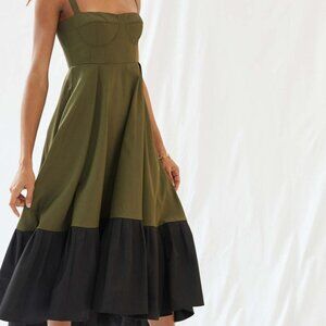 Anthropologie Mare Mare Ruffled Maxi Dress